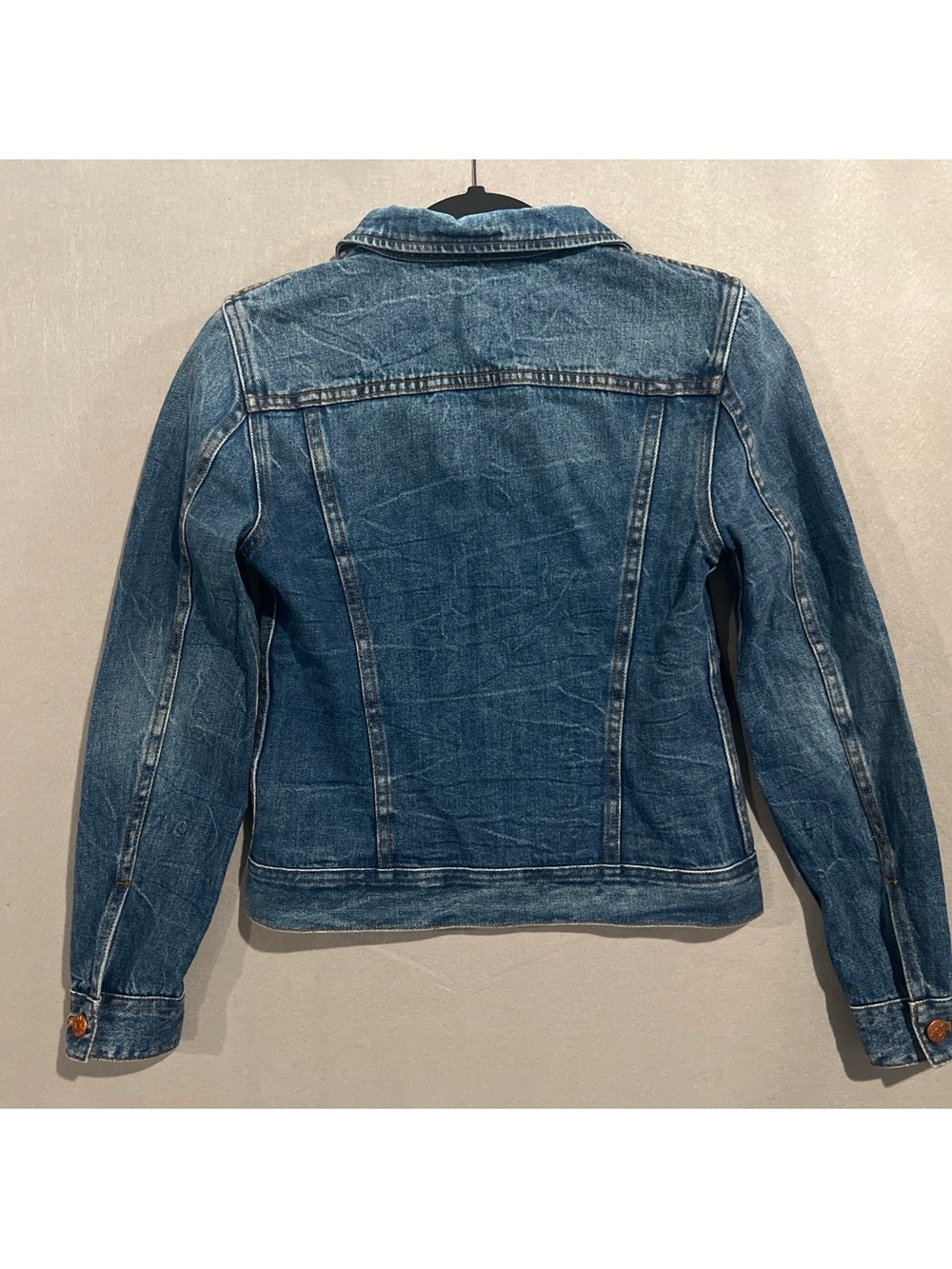 J. Crew Jacket Women’s XS Blue Medium Wash Cotton Preppy Classic Denim G7058 - Picture 3 of 14